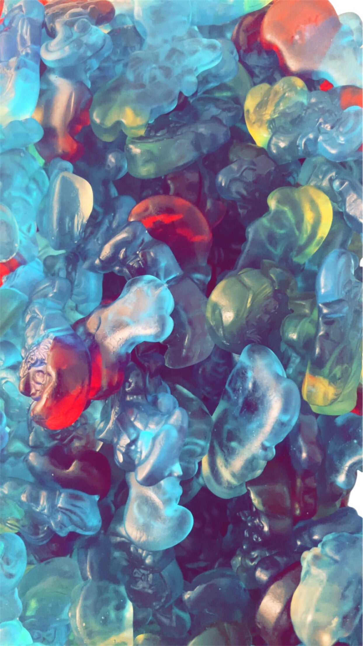 Schtroumpfs acidulé(100gr)